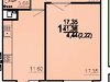 Продам 1 комнатную квартиру, ЖК "Райки" Продам 1 комнатную квартиру, ЖК "Райки"
