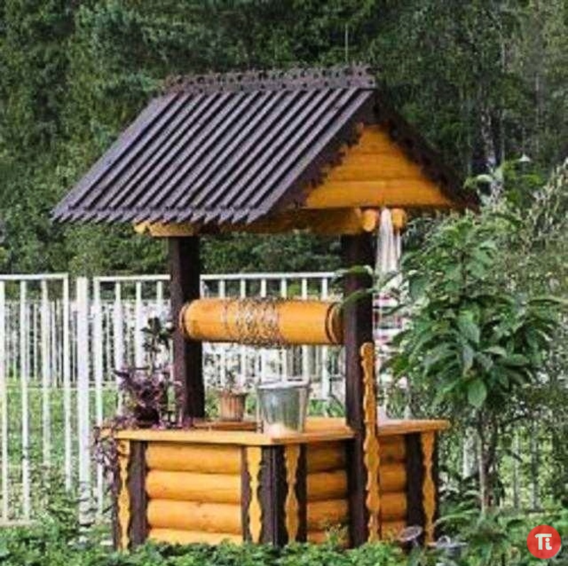 Дизайн колодцев на даче фото Дизайн колодцев на даче фото