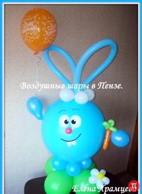 Поделки из воздушных шариков для ребенка 192
