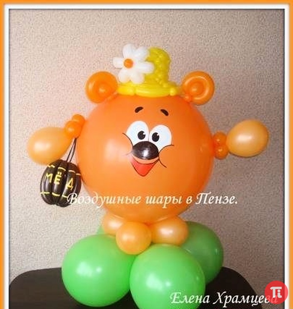 Мастер класс из длинных шаров своими руками 181