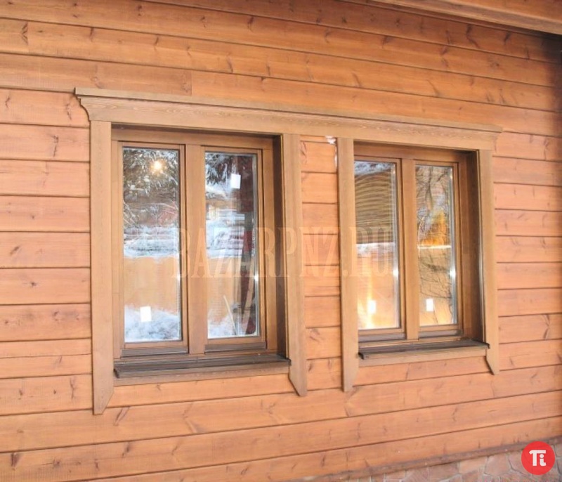 Обналичники на окна в деревянном доме
