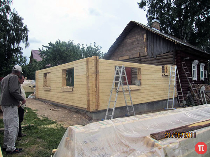 Пристройка к дому из кирпича своими руками Пристройка к дому из