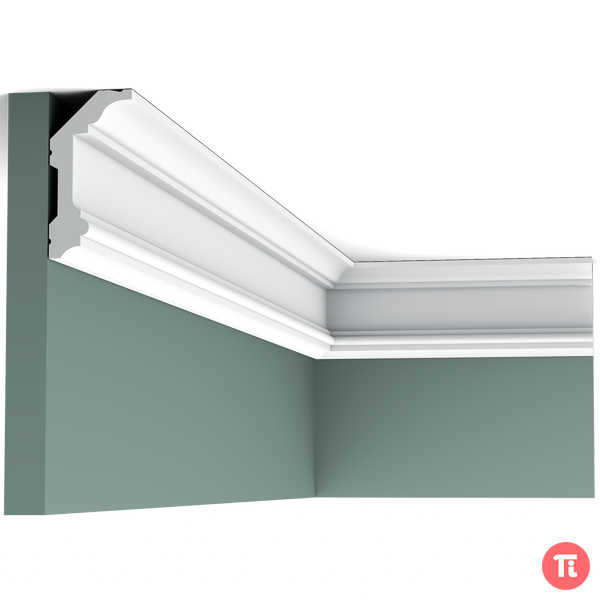 Монтаж потолочного плинтуса-багета. Установки вставки в натяжной